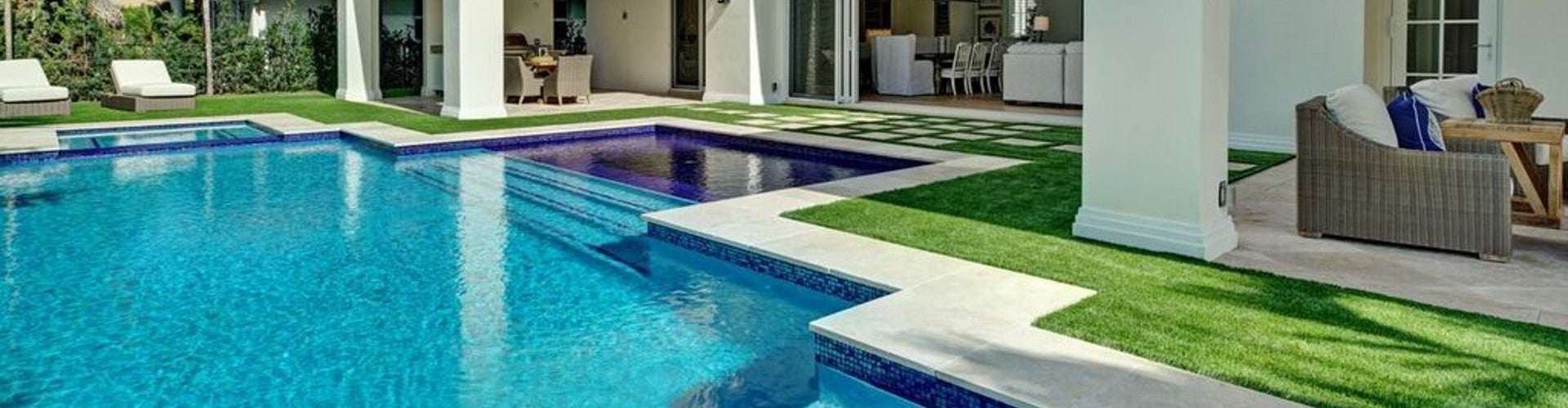 Why Synthetic Turf is Made for Poolsides