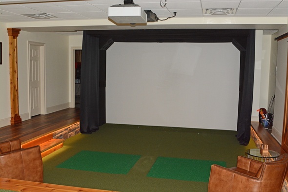 Edmonton Indoor Putting Green Simulator